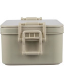 Lunch box double compartiments en PP Siena Matières : polypropylène (PP) Couleurs : noir objet promotionnel éco-responsable