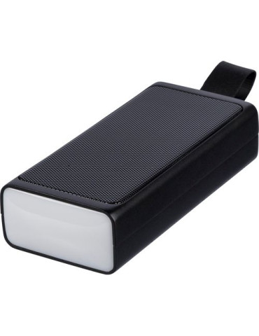 Enceinte portable en ABS recyclé Malina Matières : ABS recyclé Couleurs : noir 2