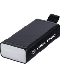 Enceinte portable en ABS recyclé Malina Matières : ABS recyclé Couleurs : noir cadeau entreprise pas cher