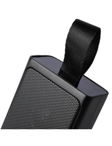 Enceinte portable en ABS recyclé Malina Matières : ABS recyclé Couleurs : noir cadeau collaborateur premium