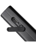 Enceinte portable en ABS recyclé Malina Matières : ABS recyclé Couleurs : noir personnalisation rapide en France