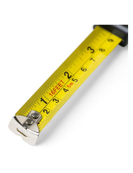 Mètre-ruban de 5 m en ABS Selina Matières : polyester Couleurs : noir livraison express 24h 48h