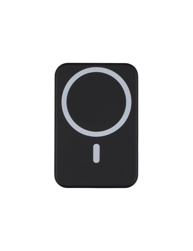 Power bank sans fil en ABS recyclé Miren Matières : ABS recyclé Couleurs : noir