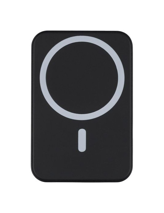 Power bank sans fil en ABS recyclé Miren Matières : ABS recyclé Couleurs : noir