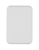 Power bank sans fil en ABS recyclé Miren Matières : ABS recyclé Couleurs : blanc goodies publicitaire événementiel