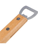 Spatule pour barbecue en acier inoxydable Saphira Matières : acier inoxydable Couleurs : brun goodies publicitaire événementiel