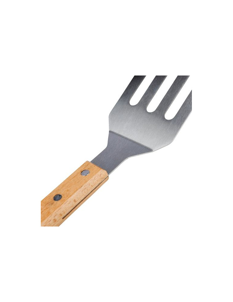Spatule pour barbecue en acier inoxydable Saphira Matières : acier inoxydable Couleurs : brun impression haute définition