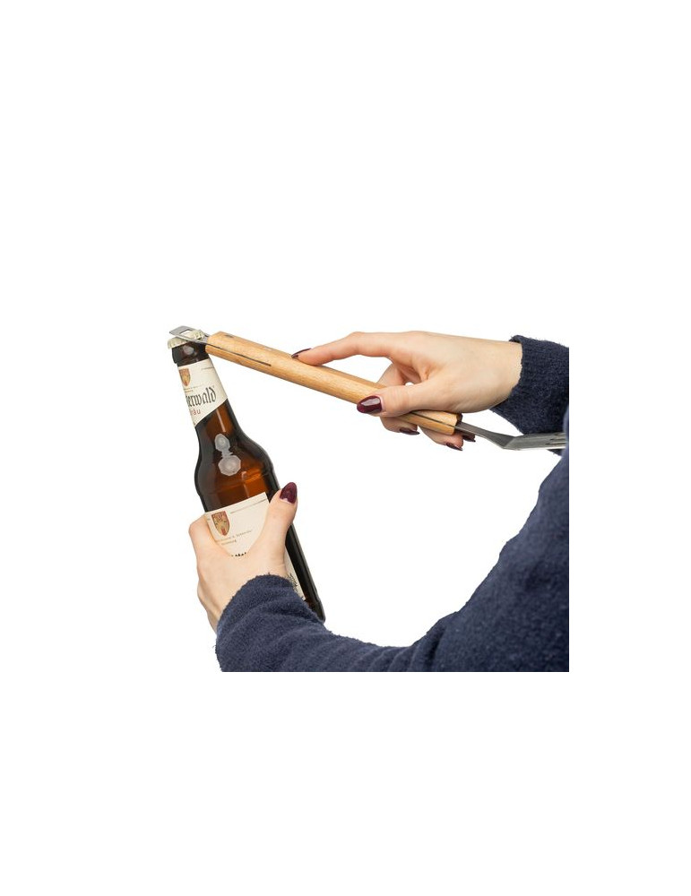 Spatule pour barbecue en acier inoxydable Saphira Matières : acier inoxydable Couleurs : brun livraison express 24h 48h