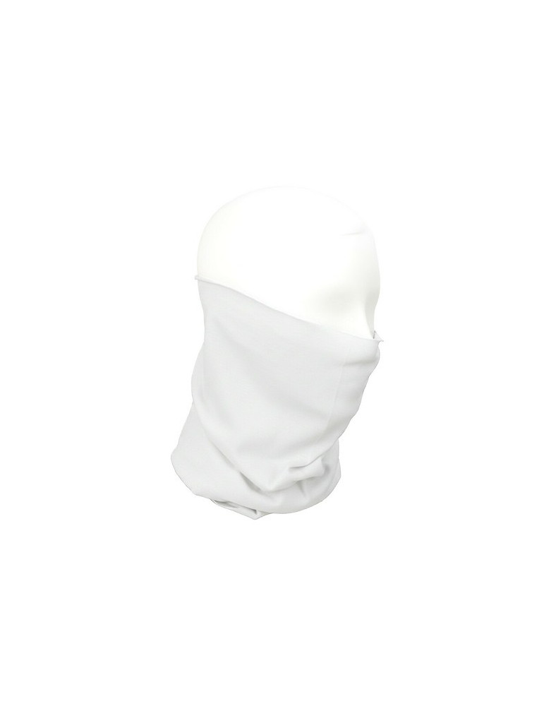 Bouclier de visage et de cou | Oskarine Matières : polyester Couleurs : blanc