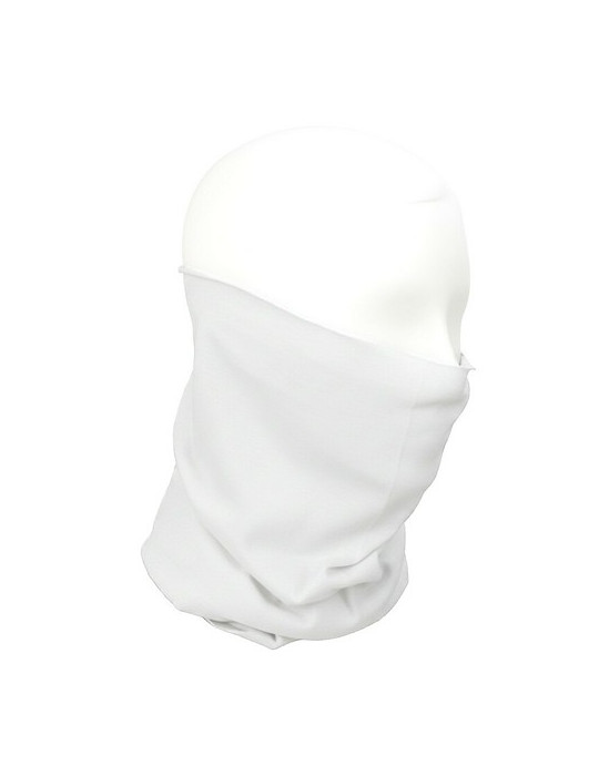 Bouclier de visage et de cou | Oskarine Matières : polyester Couleurs : blanc