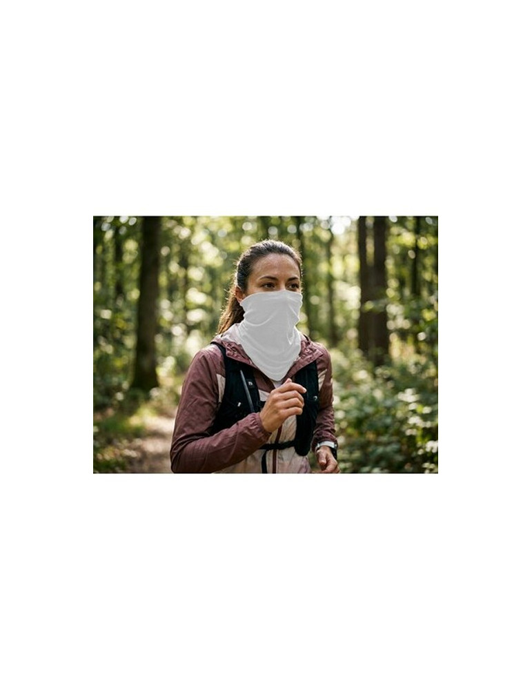 Bouclier de visage et de cou | Oskarine Matières : polyester Couleurs : blanc personnalisation rapide en France