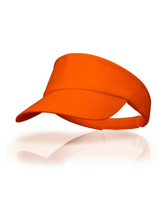 Visière | Angelos Matières : coton Couleurs : orange