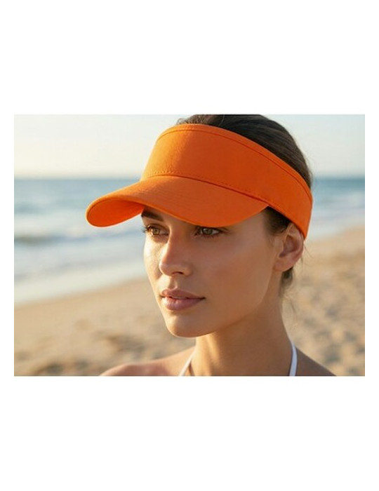 Visière | Angelos Matières : coton Couleurs : orange cadeau collaborateur premium