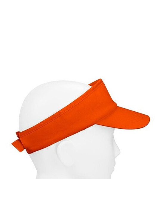 Visière | Angelos Matières : coton Couleurs : orange cadeau client original