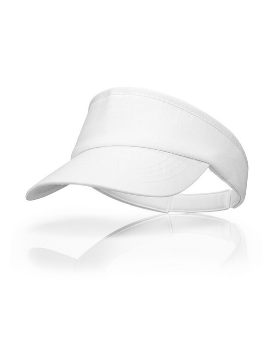 Visière | Angelos Matières : coton Couleurs : blanc goodies publicitaire événementiel