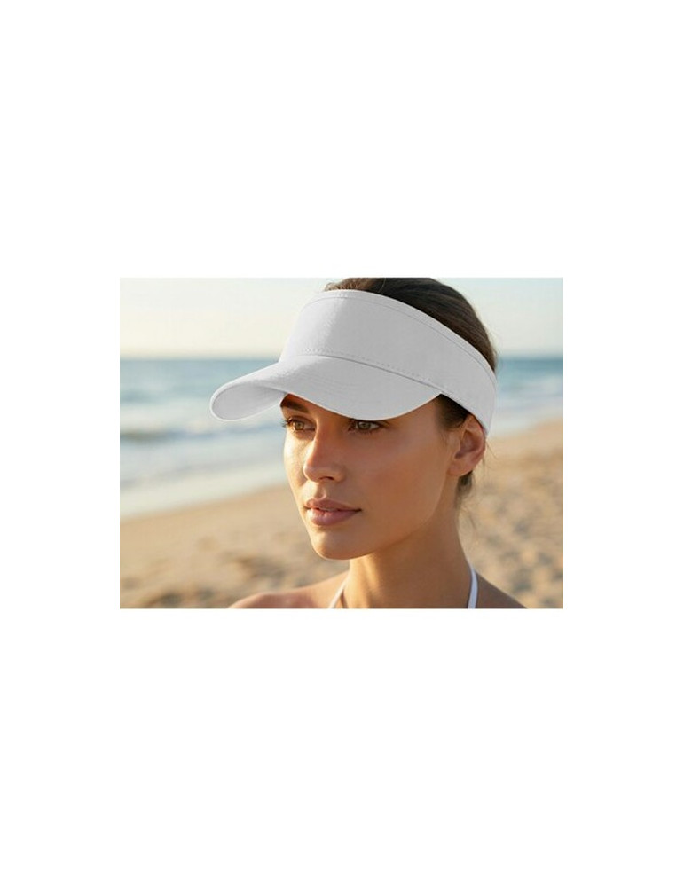 Visière | Angelos Matières : coton Couleurs : blanc goodies entreprise design