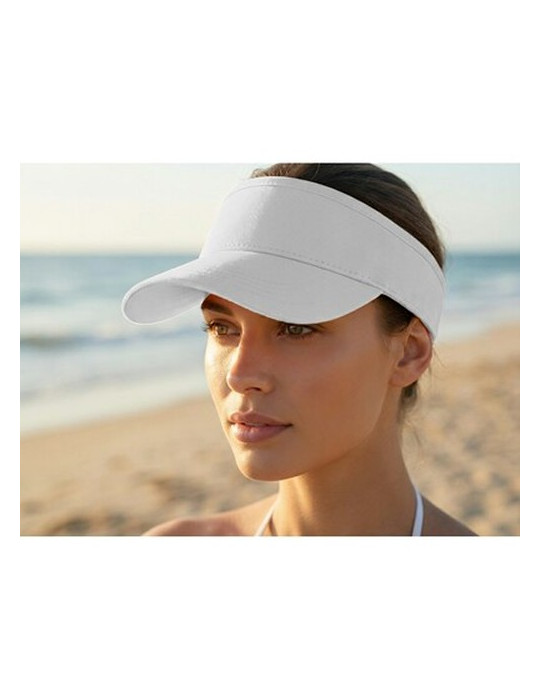 Visière | Angelos Matières : coton Couleurs : blanc goodies entreprise design