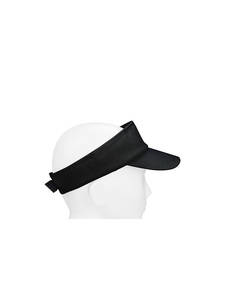 Visière | Angelos Matières : coton Couleurs : noir objet publicitaire robuste