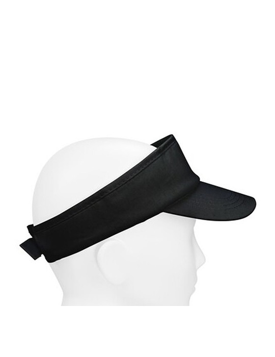 Visière | Angelos Matières : coton Couleurs : noir objet publicitaire robuste