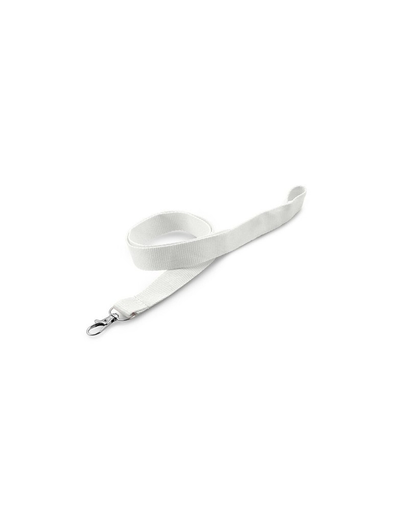 Lanière avec mousqueton | Hulda Matières : polyester Couleurs : blanc