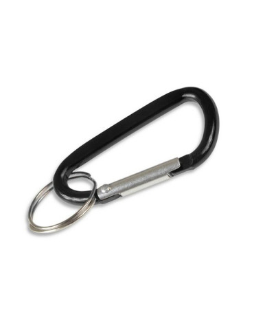 Porte-clé mousqueton | Ebele Matières : aluminium Couleurs : noir