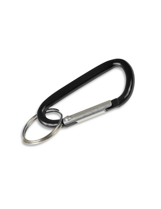 Porte-clé mousqueton | Ebele Matières : aluminium Couleurs : noir