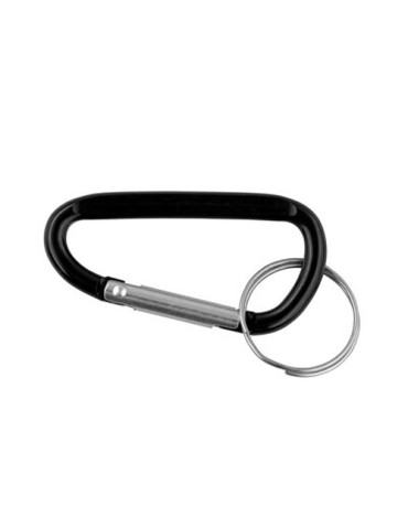 Porte-clé mousqueton | Ebele Matières : aluminium Couleurs : noir 2