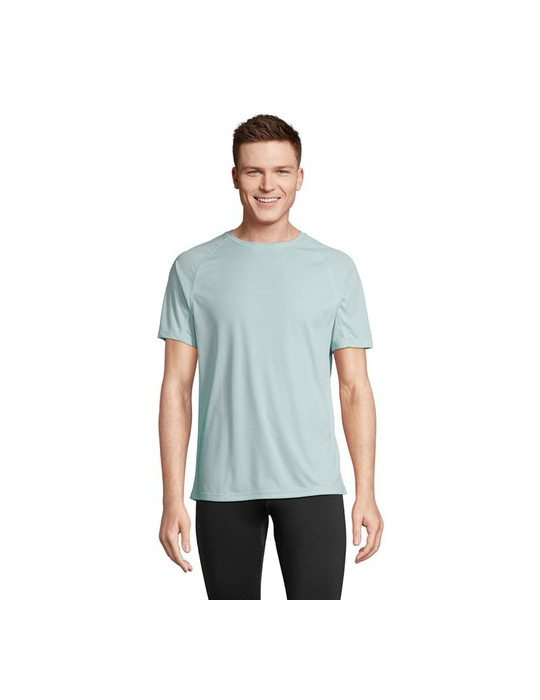 VORTEX TEE-SHIRT RAGLAN Taille textile : S Couleurs : bleu arctique goodies personnalisé en stock