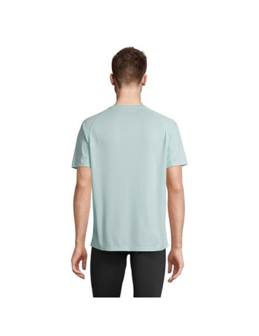 VORTEX TEE-SHIRT RAGLAN Taille textile : L Couleurs : bleu arctique cadeau affaires élégant