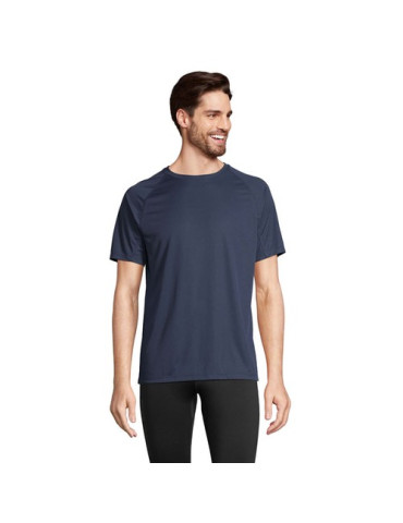 VORTEX TEE-SHIRT RAGLAN Taille textile : L Couleurs : french navy cadeau affaires élégant