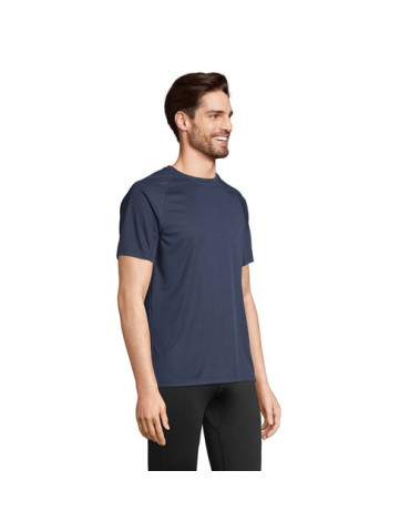 VORTEX TEE-SHIRT RAGLAN Taille textile : L Couleurs : french navy marquage laser ultra précis
