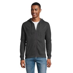 Hoodie Uni Personnalisé 260g - STONE Matières : coton Taille textile : M Couleurs : anthracite chiné goodies publicitaire durabl
