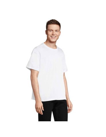 LEGACY TEE-SHIRT OVERSIZE Taille textile : XS Couleurs : blanc marquage couleur éclatante