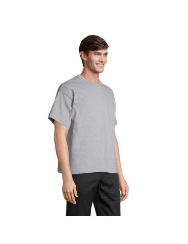 LEGACY TEE-SHIRT OVERSIZE Taille textile : S Couleurs : gris chiné cadeau client original