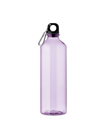 MOSS RE750 Gourde RPET 750ml Couleurs : violet transparent marquage laser ultra précis