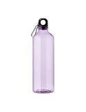 MOSS RE750 Gourde RPET 750ml Couleurs : violet transparent marquage laser ultra précis