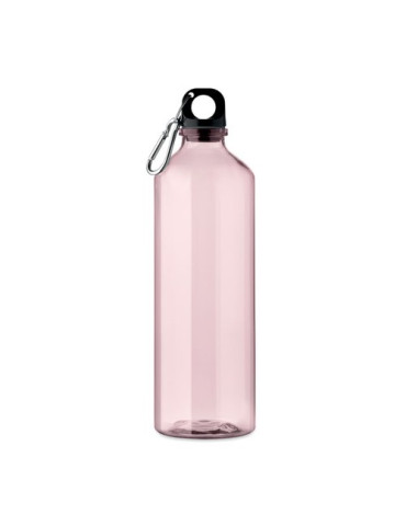 MOSS RE750 Gourde RPET 750ml Couleurs : rose transparent cadeau collaborateur premium