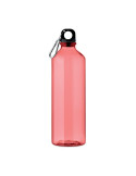 MOSS RE750 Gourde RPET 750ml Couleurs : rouge transparent impression haute définition