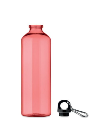 MOSS RE750 Gourde RPET 750ml Couleurs : rouge transparent personnalisation rapide en France