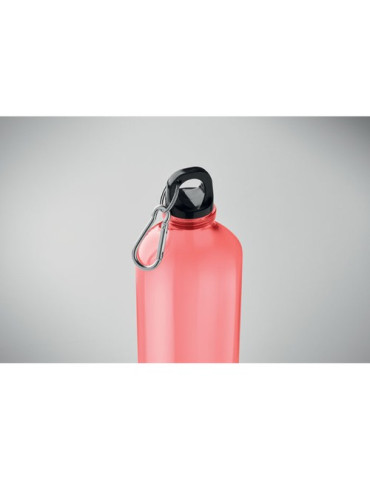 MOSS RE750 Gourde RPET 750ml Couleurs : rouge transparent goodies publicitaire durable