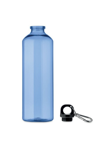 MOSS RE750 Gourde RPET 750ml Couleurs : bleu transparent cadeau affaires élégant