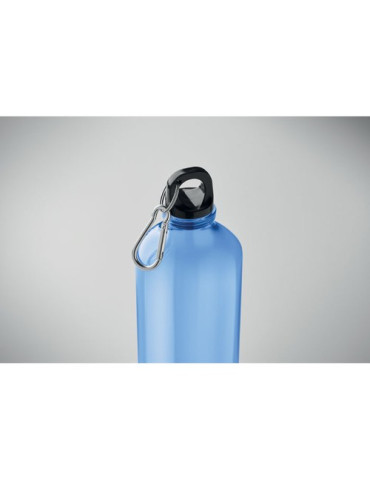 MOSS RE750 Gourde RPET 750ml Couleurs : bleu transparent personnalisation sur mesure