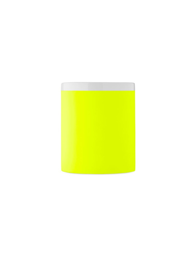 MUGIVA Mug en céramique 300ml Couleurs : jaune fluo impression logo haute qualité