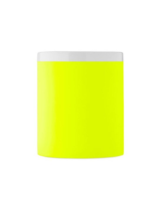 MUGIVA Mug en céramique 300ml Couleurs : jaune fluo impression logo haute qualité