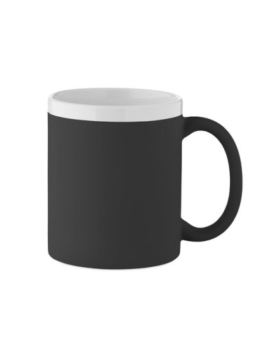MUGIVA Mug en céramique 300ml Couleurs : noir goodies publicitaire événementiel