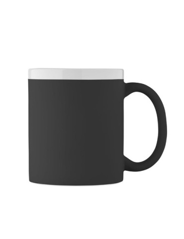 MUGIVA Mug en céramique 300ml Couleurs : noir goodies entreprise design