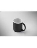 MUGIVA Mug en céramique 300ml Couleurs : noir marquage laser ultra précis