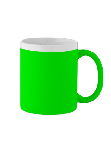 MUGIVA Mug en céramique 300ml Couleurs : vert fluo cadeau entreprise pas cher