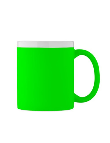 MUGIVA Mug en céramique 300ml Couleurs : vert fluo livraison express 24h 48h