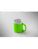 MUGIVA Mug en céramique 300ml Couleurs : vert fluo impression haute définition